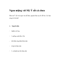 Ngon miệng với Mỳ Ý sốt cà chua