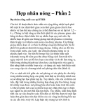 Hợp nhân nóng – Phần 2