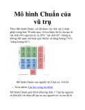 Mô hình Chuẩn của vũ trụ