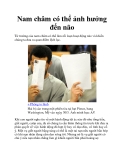 Nam châm có thể ảnh hưởng đến não