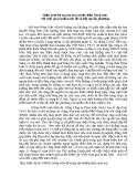 Hiệu quả dự án nhà máy nhiệt điện Nông Sơn