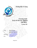 Hướng dẫn sử dụng McMIX Version 1.10