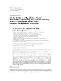 Báo cáo hóa học: " Research Article On the Existence of Equilibrium Points, Boundedness, Oscillating Behavior and Positivity of a SVEIRS Epidemic Model under Constant and Impulsive Vaccination"