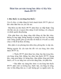 Đảm bảo an toàn trong lưu chứa và bày bán thuốc BVTV