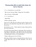 Phương pháp điều tra phát hiện nhóm sâu hại lá, bông lúa