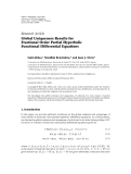 Báo cáo hóa học: " Research Article Global Uniqueness Results for Fractional Order Partial Hyperbolic Functional "