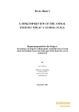 Báo cáo khoa học nông nghiệp " Report prepared for the Project: Developing a strategy for enhancing the competitiveness of rural small and medium enterprises in the agro-food chain: the case of animal feed "