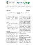 Báo cáo khoa học nông nghiệp " CARD Project 030/06 VIE: Developing a strategy for enhancing the competitiveness of rural small and medium enterprises in the agro-food chain: the case of animal feed "