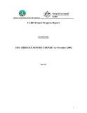Báo cáo khoa học nông nghiệp " CARD Project Progress Report 023/06VIE MS5: THIRD SIX-MONTHLY REPORT (to November 2008) "