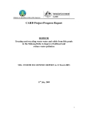 Báo cáo khoa học nông nghiệp " Treating and recycling waste water and solids from fish ponds in the Mekong Delta to improve livelihood and reduce water pollution " MS6