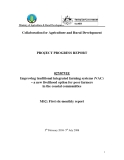 Báo cáo khoa học: Improving traditional integrated farming systems (VAC) – a new livelihood option for poor farmers in the coastal communities (MS2)