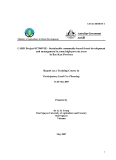 Dự án khoa học: Sustainable community-based forest development and management in some high-poverty areas in Bac Kan Province ( ATTACHMENT 1)