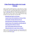 Chặn Flash thông minh trên Google Chrome