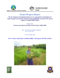 Project Technical Report:" The development and implementation of new appropriate technologies for improving goat production and increasing small-holder income in the central region of Vietnam "