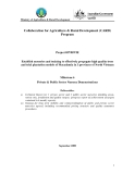 Project Technical Report: Establish nurseries and training to effectively propagate high quality trees and trial plantation models of Macadamia in 3 provinces of North Vietnam - Milestone 6 "