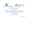 Project Progress Reort: Capacity Building in Applied Natural Resource Economics and Management for Vietnam - Milestone 7 "