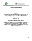 Project Completion Report:" Investigation of rice kernel cracking and its control in the field and during post-harvest processes in the Mekong Delta of Vietnam - MS4 "