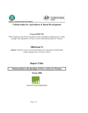 Báo cáo: Collaboration for Agriculture & Rural Development: Field evaluation and advanced vegetative mass-propagation technology for scaling up high-value plantations of Pinus caribaea and related hybrids in Vietnam (Milestone 9)