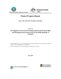 Investigation of rice kernel cracking and its control in the field and during post-harvest processes in the Mekong Delta of Vietnam - MS11 "