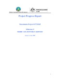 Project Progress Report: " Establish nurseries and training to effectively propagate high quality trees and trial plantation models of Macadamia in 3 provinces of North Vietnam - Milestone 9 "