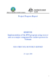 Collaboration for Agriculture & Rural Development: " Implementation of the IPM program using weaver ants as a major component for cashew growers in Vietnam - MS3 "