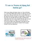 Vì sao xe Nozza sử dụng hai bướm ga?