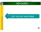 Cấu trúc dữ liệu và giải thuật-Cây và cây nhị phân