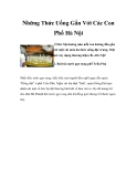 Những Thức Uống Gắn Với Các Con Phố Hà Nội 