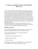 SỬ DỤNG CHLORINE TRONG NUÔI TRỒNG THỦY SẢN