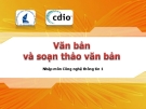 Nhập môn công nghệ thông tin-Bài 6