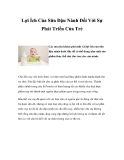 Lợi Ích Của Sữa Đậu Nành Đối Với Sự Phát Triển Của Trẻ