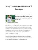 Mang Thai Vào Mùa Thu Nên Chú Ý Ăn Uống Gì