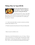 Những Món Ăn Ngon-Bổ-Rẻ