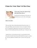 Chăm Sóc Toàn Thân Với Sữa Chua