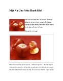 Mặt Nạ Cho Mùa Hanh Khô