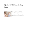 Tập Cho Bé Thói Quen Ăn Đúng, Ăn Đủ