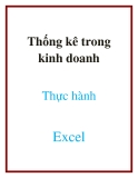 Thống kê trong kinh doanh thực hành Excel