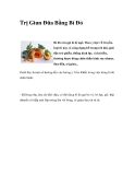 Trị Giun Đũa Bằng Bí Đỏ