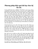 Phương pháp hiệu quả khi học theo hệ tín chỉ.