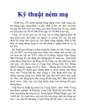 Kỹ thuật ném mạ