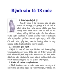 Bệnh sán lá 18 móc