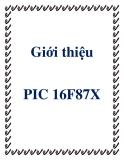 Giới thiệu PIC 16F87X