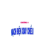 Kỹ thuật điện-Chương 4: Mạch điện xoay chiều ba pha