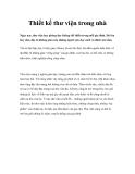 Thiết kế thư viện trong nhà 
