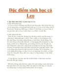 Đặc điểm sinh học cá Leo