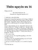 Thiên nguyên ưu 16