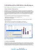 Vẽ đồ thị Microsoft Excel 2003 - 2010 từ cơ bản đến nâng cao