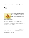 Đời Vui Hơn Với 3 Quả Chuối Mỗi Ngày