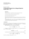 Báo cáo hóa học: " Research Article A Convexity Property for an Integral Operator on the Class SP β"