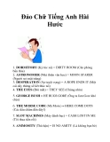 Đảo Chữ Tiếng Anh Hài Hước